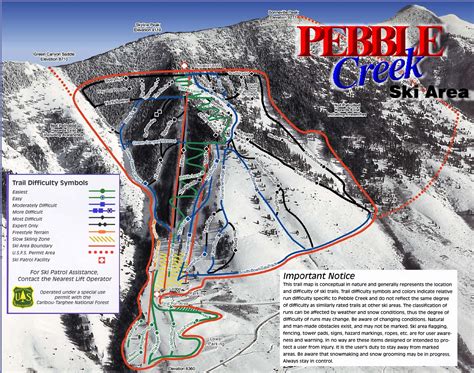 Pebble creek ski area - Pebble Creek is an alpine ski area in southeastern Idaho, in the Portneuf Range in the Caribou National Forest. It is east of Pocatello in eastern Bannock County, four miles (6.4 km) east of Inkom. Pebble Creek's runs are on the northwestern slope of Bonneville Peak (a.k.a. Mount Bonneville), whose summit is 9271 feet (2825 m) above sea level, the …